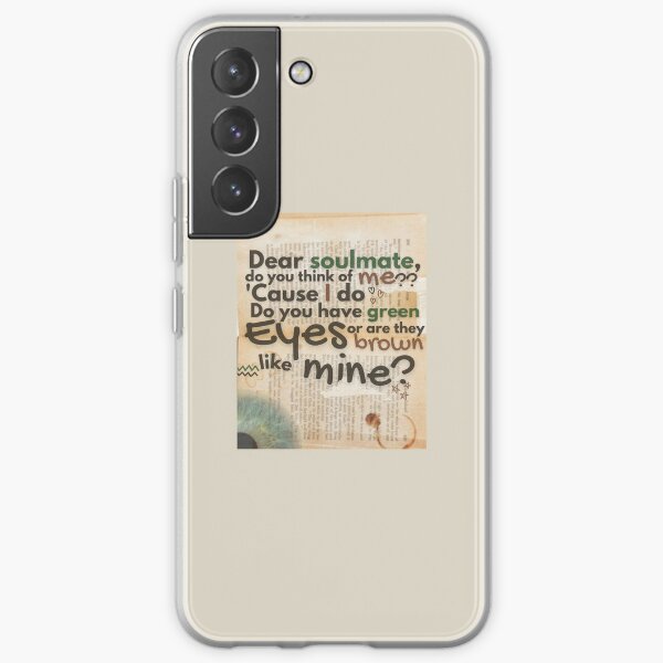 dear soulmate lyrics - laufey Samsung Galaxy Soft Case RB0809 product Offical laufey Merch