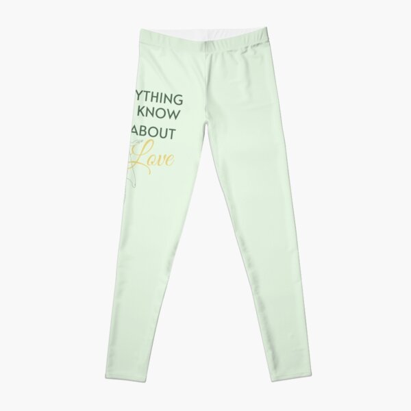 Laufey Everything I know about love Leggings RB0809 product Offical laufey Merch