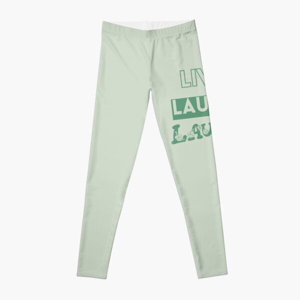 Live Laugh Laufey Green Blooming Flowers Leggings RB0809 product Offical laufey Merch