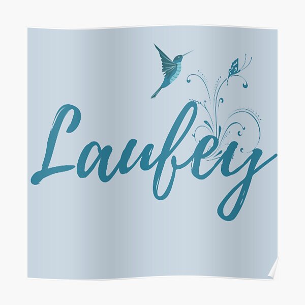 Laufey Blue Aesthetic Poster RB0809 product Offical laufey Merch