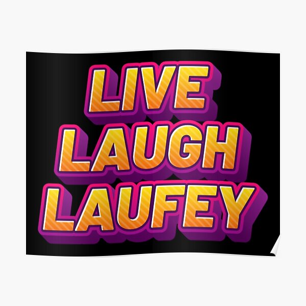 Live Laugh Laufey Poster RB0809 product Offical laufey Merch