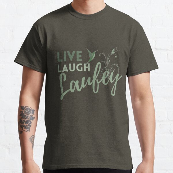 Live Laugh Laufey Green Classic T-Shirt RB0809 product Offical laufey Merch