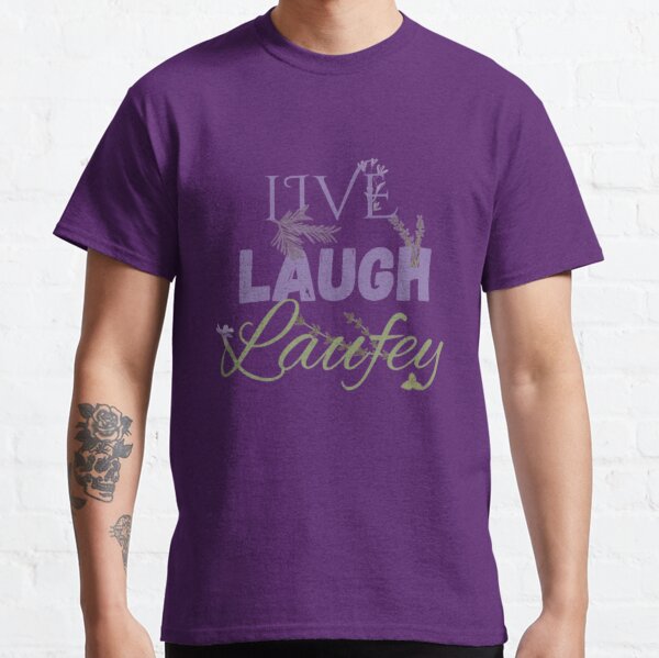 Live Laugh Laufey Lavander Classic T-Shirt RB0809 product Offical laufey Merch