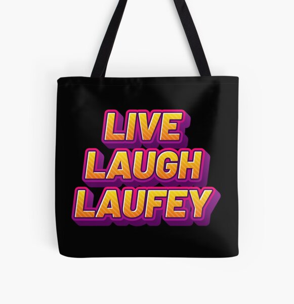 Live Laugh Laufey All Over Print Tote Bag RB0809 product Offical laufey Merch