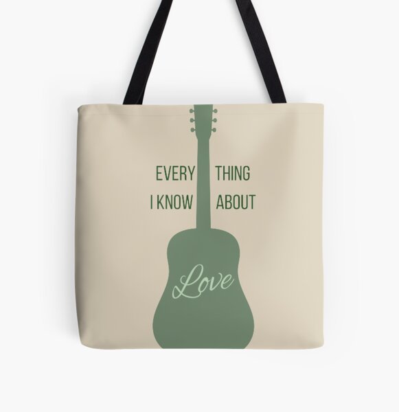 Laufey Everthing I know about Love All Over Print Tote Bag RB0809 product Offical laufey Merch