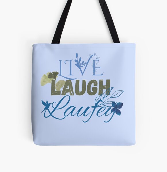 Live Laugh Laufey Blue  All Over Print Tote Bag RB0809 product Offical laufey Merch