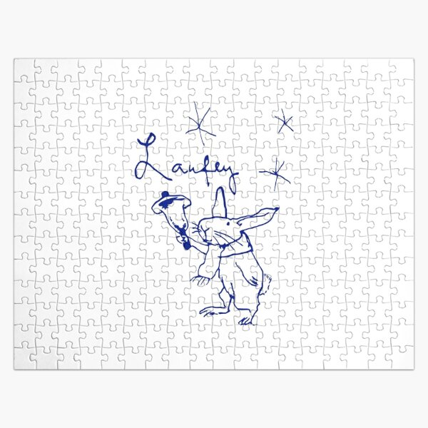 Laufey Merch Jingle Bunny Jigsaw Puzzle RB0809 product Offical laufey Merch