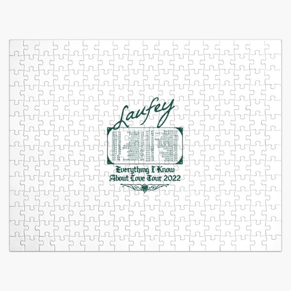 Laufey Merch Laufey Tour T Jigsaw Puzzle RB0809 product Offical laufey Merch