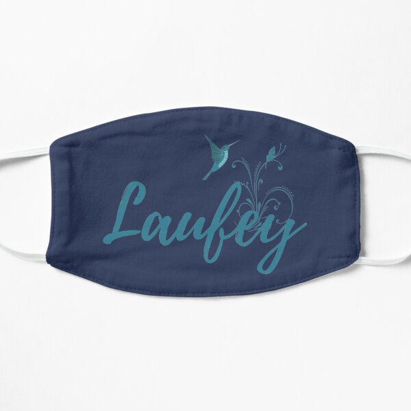 Laufey Blue Aesthetic Flat Mask RB0809 product Offical laufey Merch