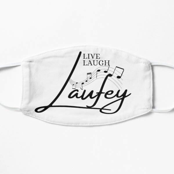 Live Laugh Laufey Music Flat Mask RB0809 product Offical laufey Merch